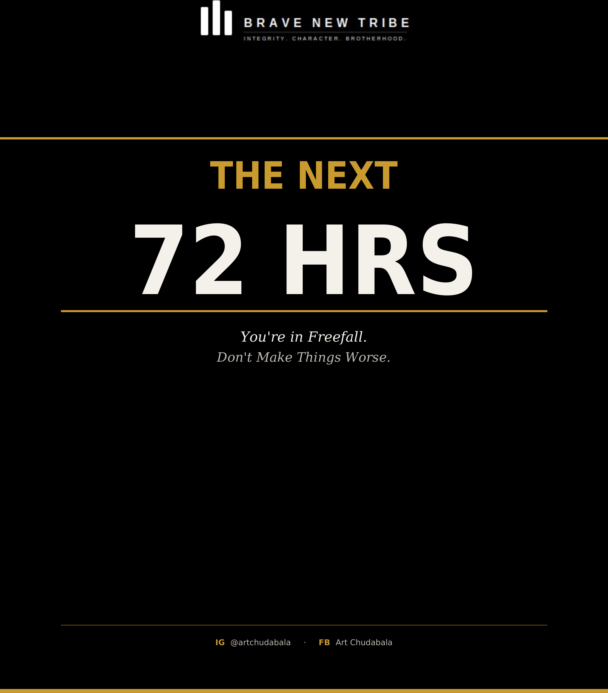 The Next 72 HRS crisis guide